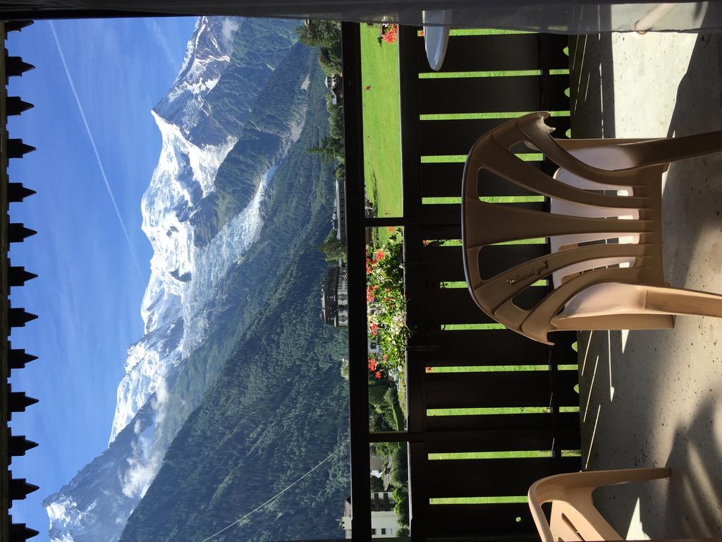 Ferienwohnung Terrasse Sur Le Mont Blanc Chamonix Exterior foto